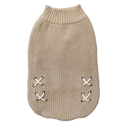 Fashion pet criss cross sweater medium