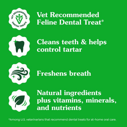 Feline greenies dental treats tuna flavor 9.75 oz