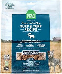 Freeze dried raw surf and turf recipe 3.5 oz