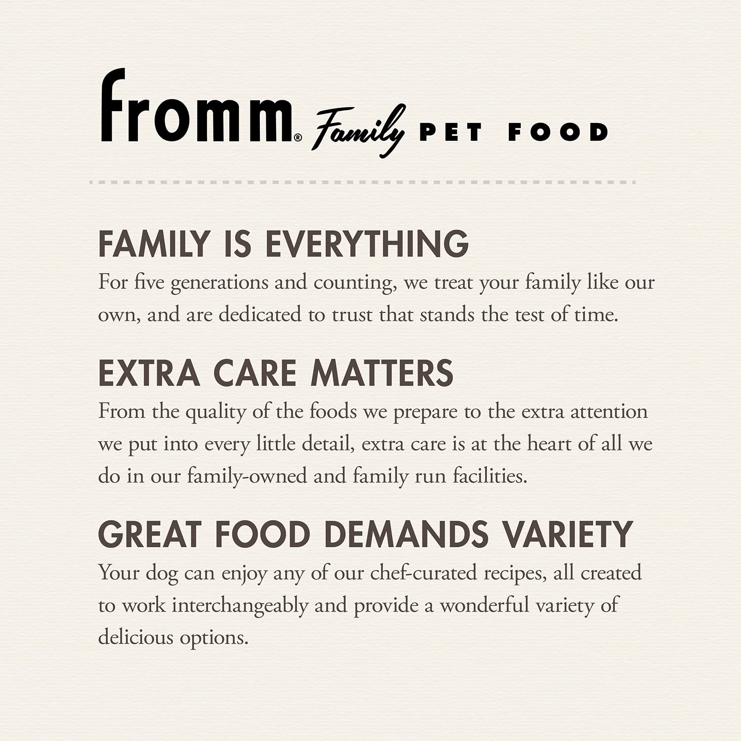 Fromm Four - Star Nutritionals Chicken A La Veg Dog Food - Premium Dry Dog Food - 4 lb