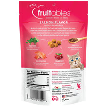 Fruitables Cat Crunchy Treats For Cats – Healthy Low Calorie Packed With Protein Free Of Wheat, Corn And Soy – Made With Real Salmon With Cranberry – 2.5 Ounces