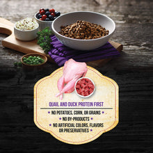 Fussie Cat Market Fresh Quail & Duck Meal Formula Grain - Free Dry Cat Food 10lb