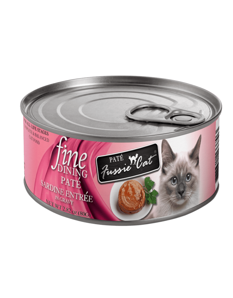 Fussie cat pate sardine in gravy