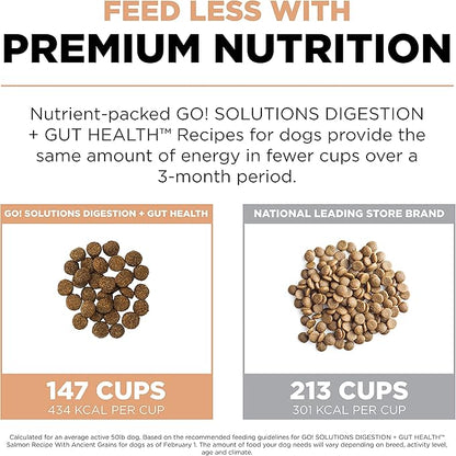 Go solutions digestion gut health salmon recipe with ancient grains 3.5 lbs