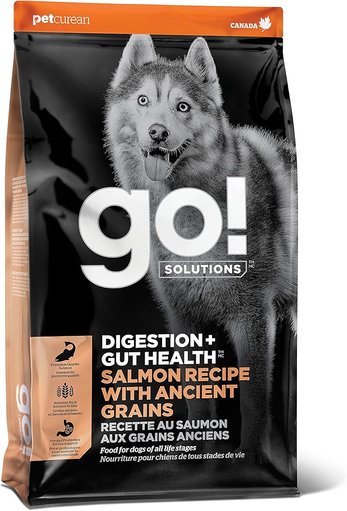 Go solutions digestion gut health salmon recipe with ancient grains 3.5 lbs