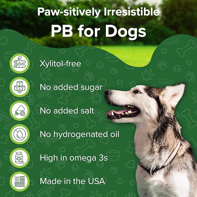 Green coast pet pawnut butter peanut butter treats for dogs