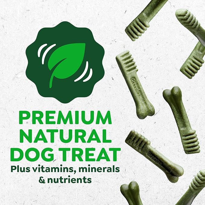 Greenies dental treats puppy 6 months 6 oz