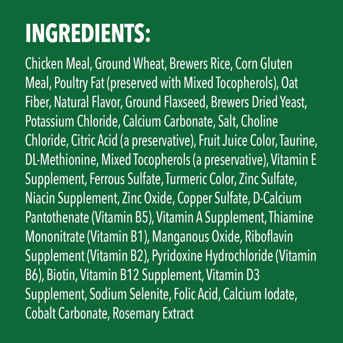 Greenies Feline Adult Dental Cat Treats, Oven Roasted Chicken Flavor, 9.75 oz. Tub
