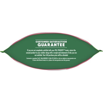 Greenies Feline Pill Pockets for Cats Natural Soft Cat Treats, Salmon Flavor, 1.6 oz. Pack (45 Treats) - pill pocket - 642863021428