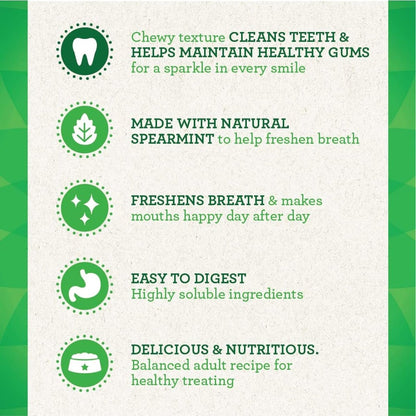 Greenies Original Large Natural Dental Care Dog Treats - 12 oz - dental dog chews - 642863041105