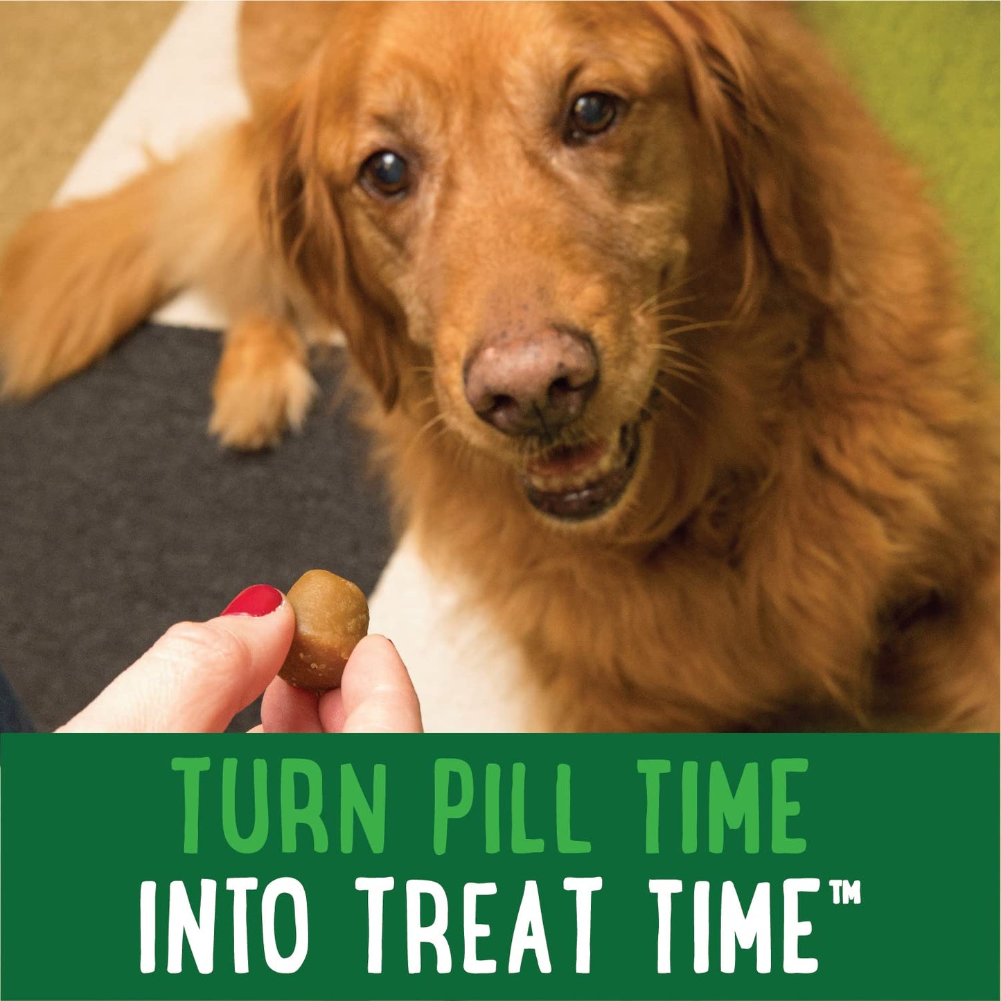 Greenies Pill Pockets For Dogs Tablet Size Natural Soft Dog Treats With Real Peanut Butter, 3.2 Oz. pack of 30