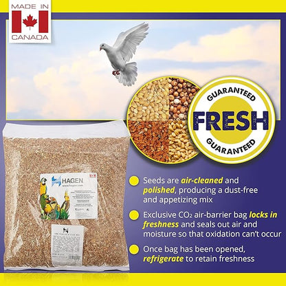 Hari Hagen Seed Blend Budgie Bird Food, 25 - lb bag