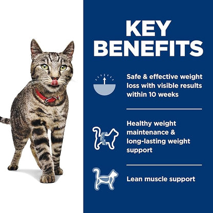 Hills cat perfect weight 2968 cat food 3lbs