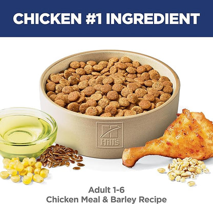 Hills science diet adult 1 - 6 chicken & barley recipe dog food 35lbs
