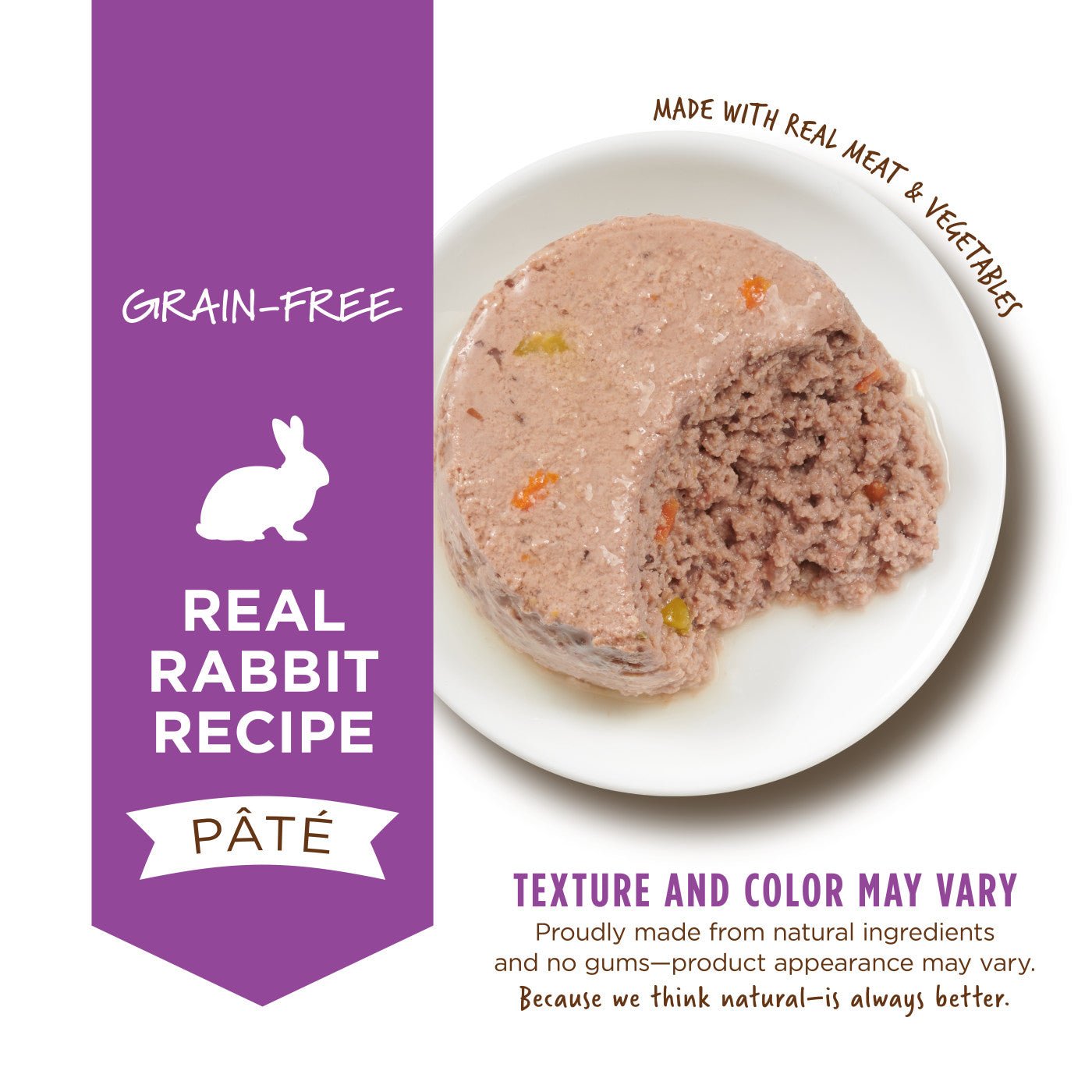 Instinct canned cat food rabbit pate