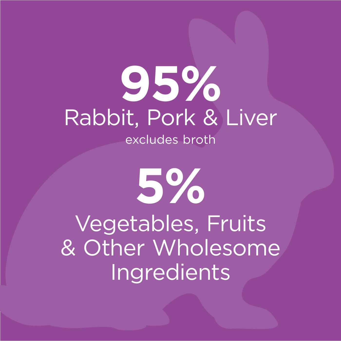 Instinct canned cat food rabbit pate
