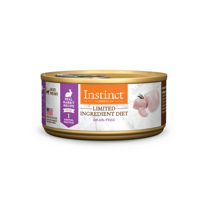 Instinct canned cat food rabbit pate