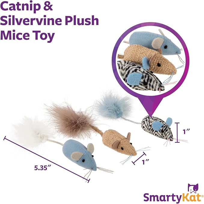 Instincts toss and bat cat toy