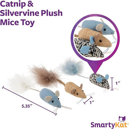 Instincts toss and bat cat toy