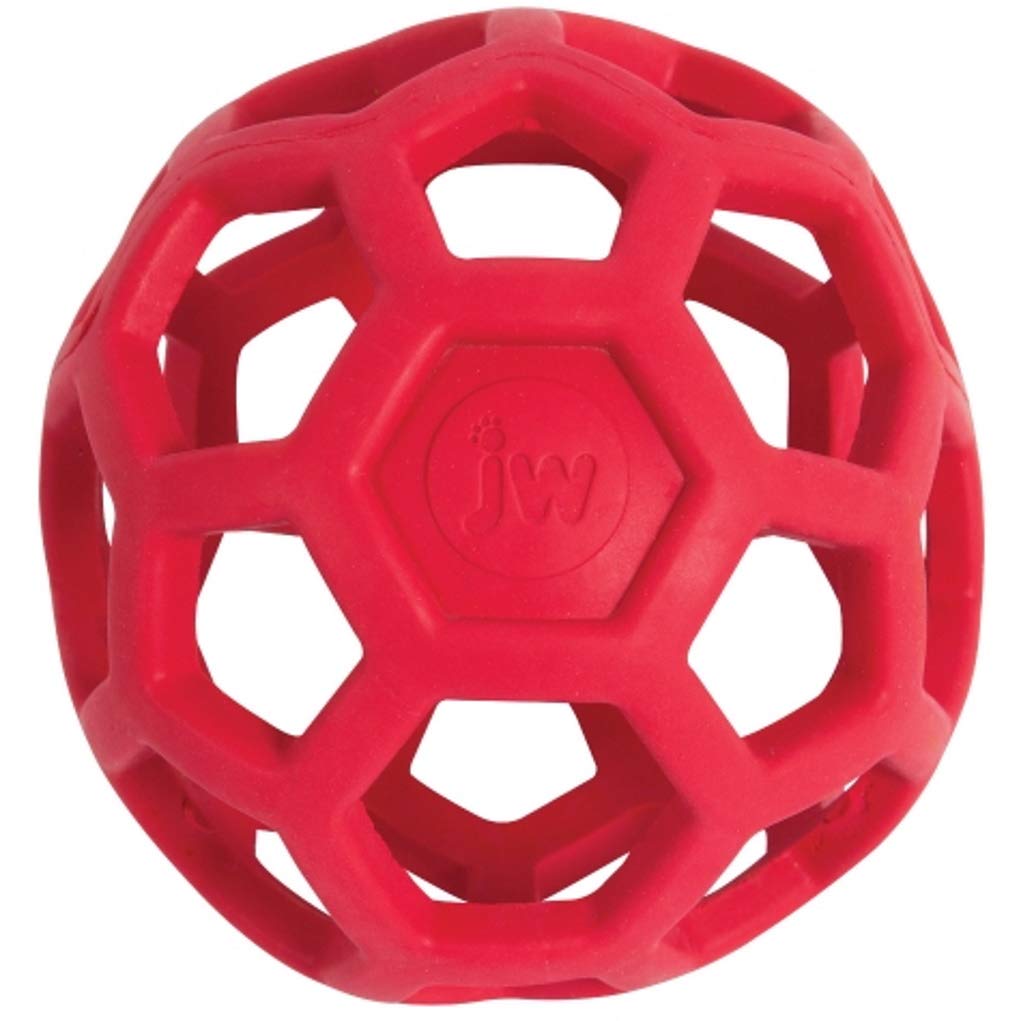 JW Pet Company Ho - Lee Roller Dog Toy - Mini 2 Inch - Assorted Colors - Pack of 1 - 618940431091