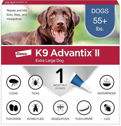 K9 Advantix ll flee and tick 1 dose