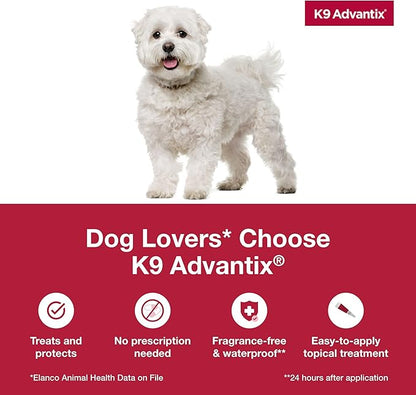K9 advantix small dog topical flee and tick prevention and treatment