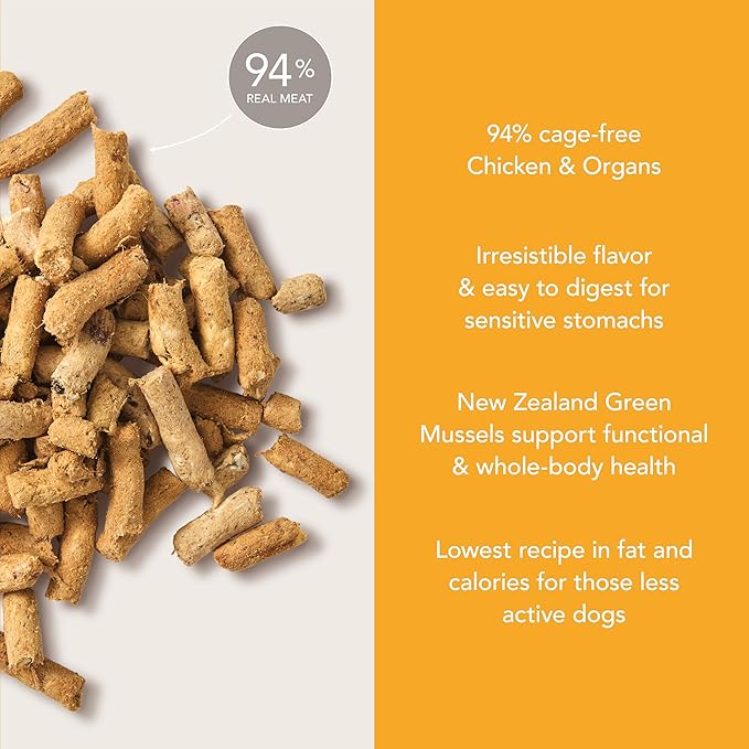 K9 Natural New Zealand chicken feast feed or top 3.5 oz freeze dried dog food