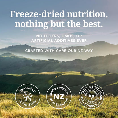 K9 Natural New Zealand lamb feast feed or top 3.5 oz freeze dried dog food