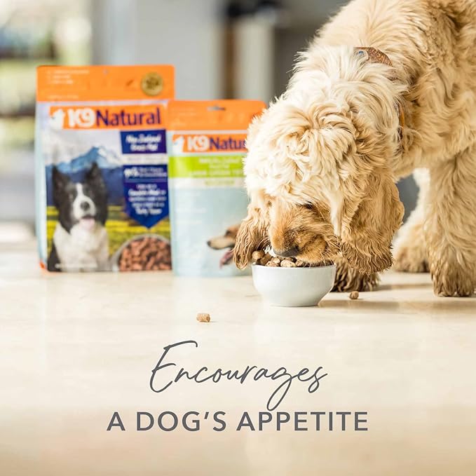 K9 Natural New Zealand lamb green tripe booster healthy digestion dog super food 2 oz