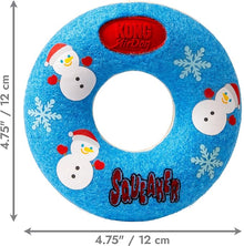 Kong air dog squeaky toy Christmas theme