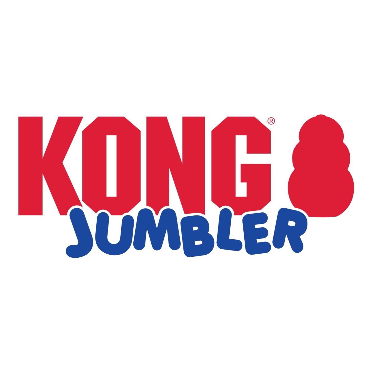 KONG - Jumbler Ball - Interactive Fetch Dog Toy with Tennis Ball - for Large/Extra Large Dogs (Assorted Colors) - 035585034089