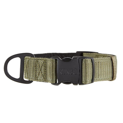 KONG Max HD Ultra Durable Neoprene Padded Dog Collar - Large - Green - dog collar - 737257978447