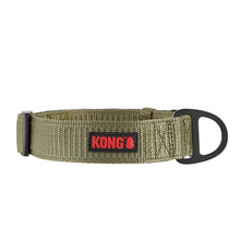 Kong Max Hd Ultra Durable Neoprene Padded Dog Collar (Medium, Green)