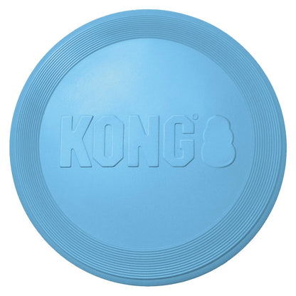 KONG - Puppy Flyer - Teething Rubber, Flying Disc Dog Toy - for Small Puppies (Assorted Colors) - 035585131160