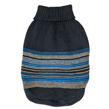 Fashion pet stripes sweater medium