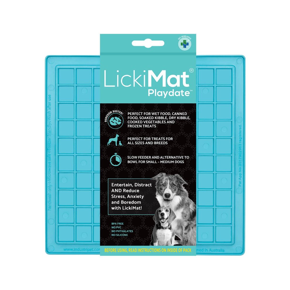 LickiMat play date blue