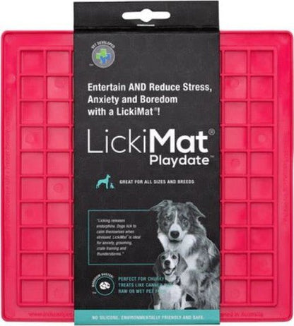 LickiMat play date red