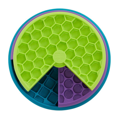Lickin layers outward hound food bowl spinning