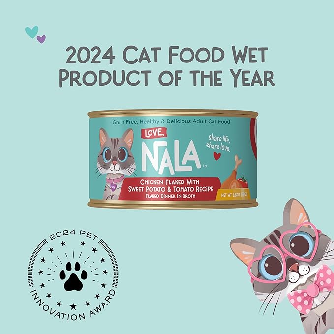 Love nala chicken flaked sweet potato tomato recipe flaked in broth 2.1lb 2.8oz case of 12