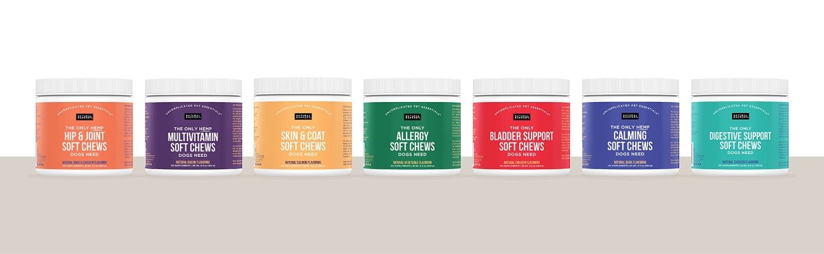 Natural Rapport Dog Calming Treats - The Only Calming Soft Chews That Dogs Need - 120ct Chews That Contain Chamomile to Alleviate Stress - 854106008237