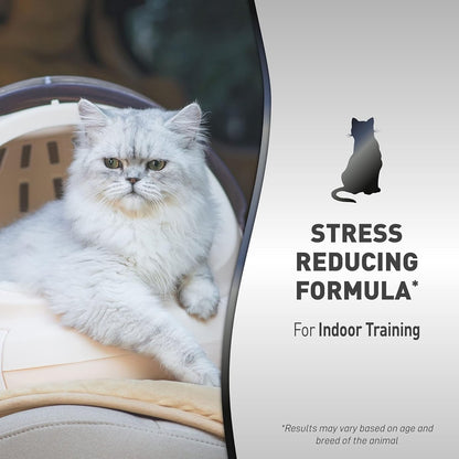 Nature's Miracle Cat Calming Spray, 8 Ounces, Stress - Reducing Formula for Cats - cat calming spray - 018065983558