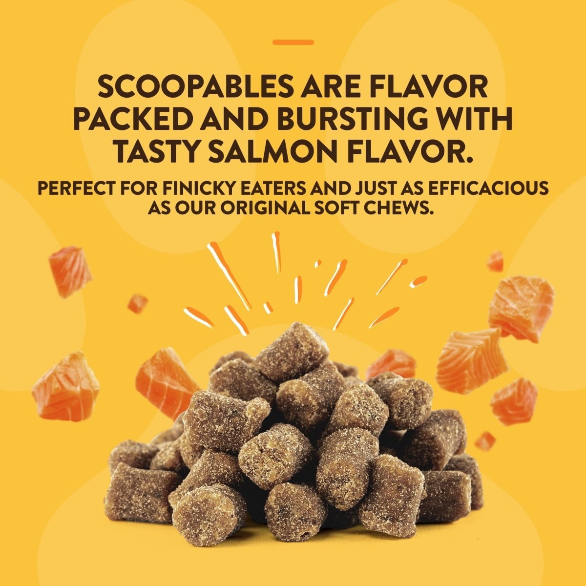 NaturVet Scoopables Quiet Moments Cat Calming Aid - Promotes Calm with Stressful Events Storms - Fireworks - Travel - Separation Anxiety - Cat Health Supplement with Melatonin - Salmon Flavored - 5.5 oz Bag