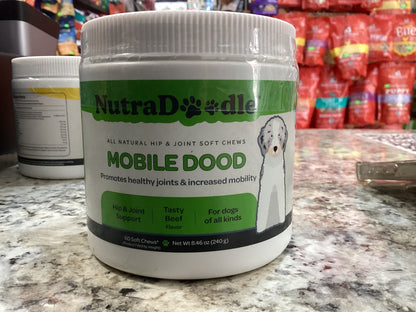 Nutradoodle all natural hip and joint soft chews - mobile dood