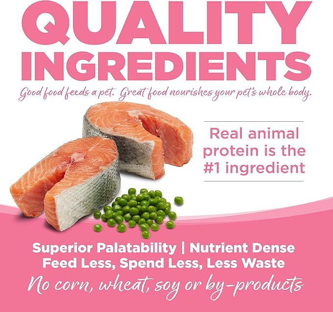 Nutrisource pure vita salmon & peas entree dry dog food kibble 15lbs
