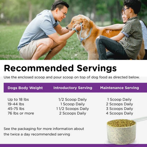 Nutrivet daily digestive powder 30 day supply dog supplement