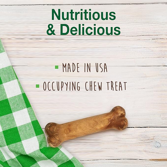 Nylabone healthy edibles bacon medium chew bone