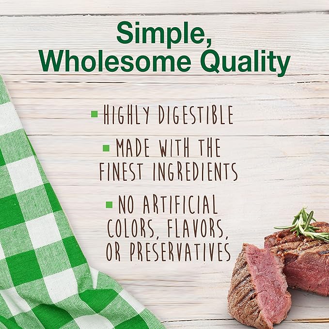 Nylabone natural healthy edibles beef meaty center 3.6oz 2 medium