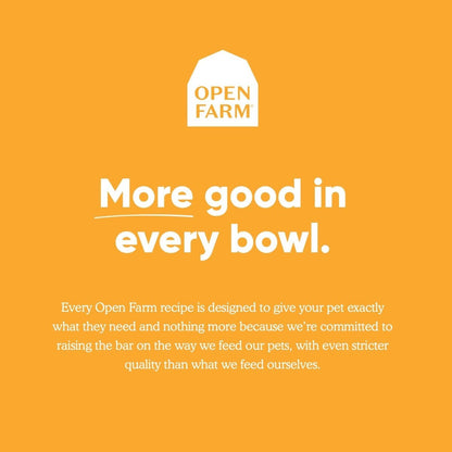Open Farm Bone Broth, Food Topper for Both Dogs and Cats with Responsibly Sourced Meat and Superfoods Without Artificial Flavors or Preservatives, 12oz (Harvest Chicken)