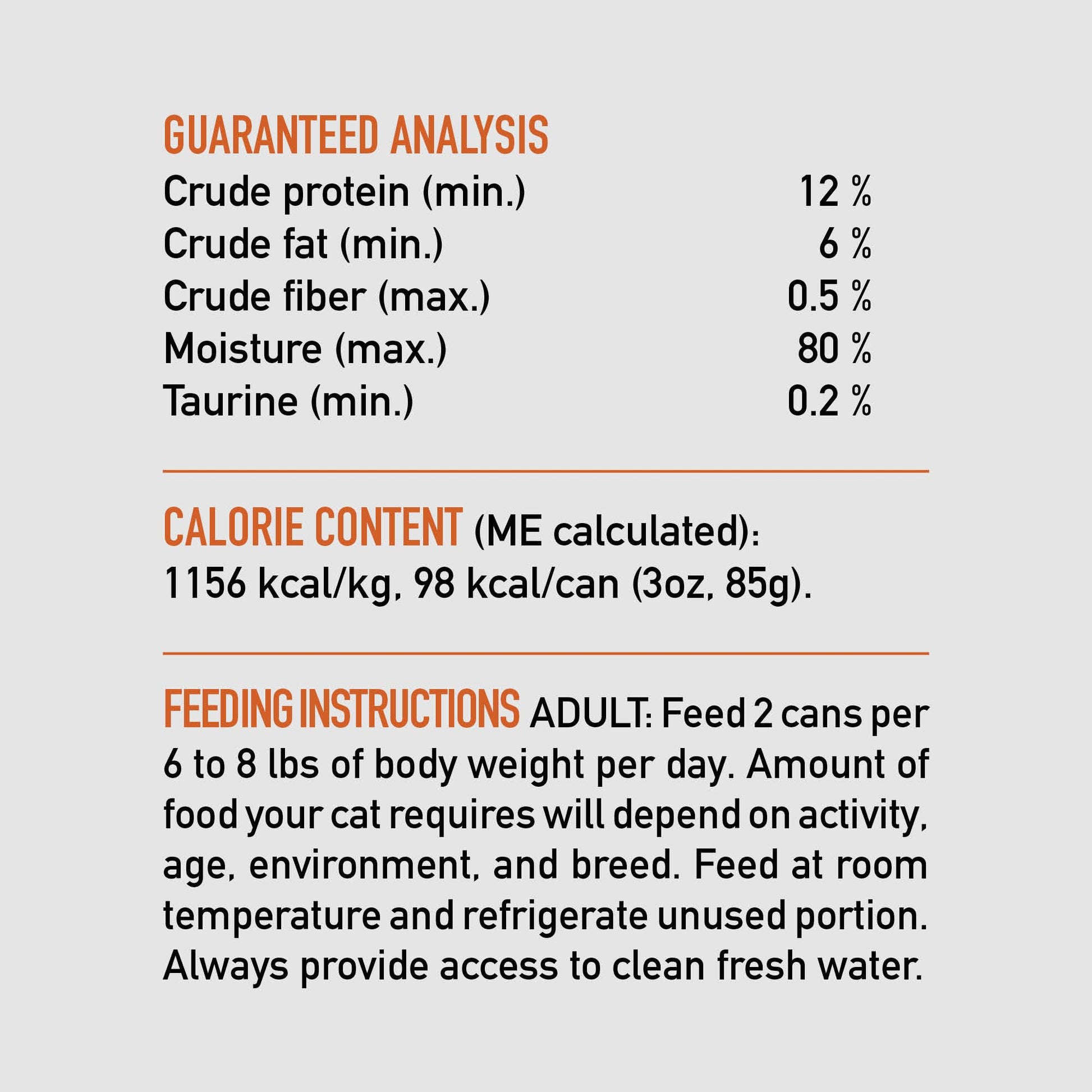 Orijen Adult Wet Cat Food - Grain - Free Original Entrée in Bone Broth, 5.5 oz