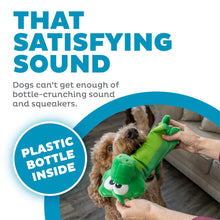 Outward bound bottle bros dog toy gator